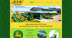 Desktop Screenshot of kvn-gmbh.eu